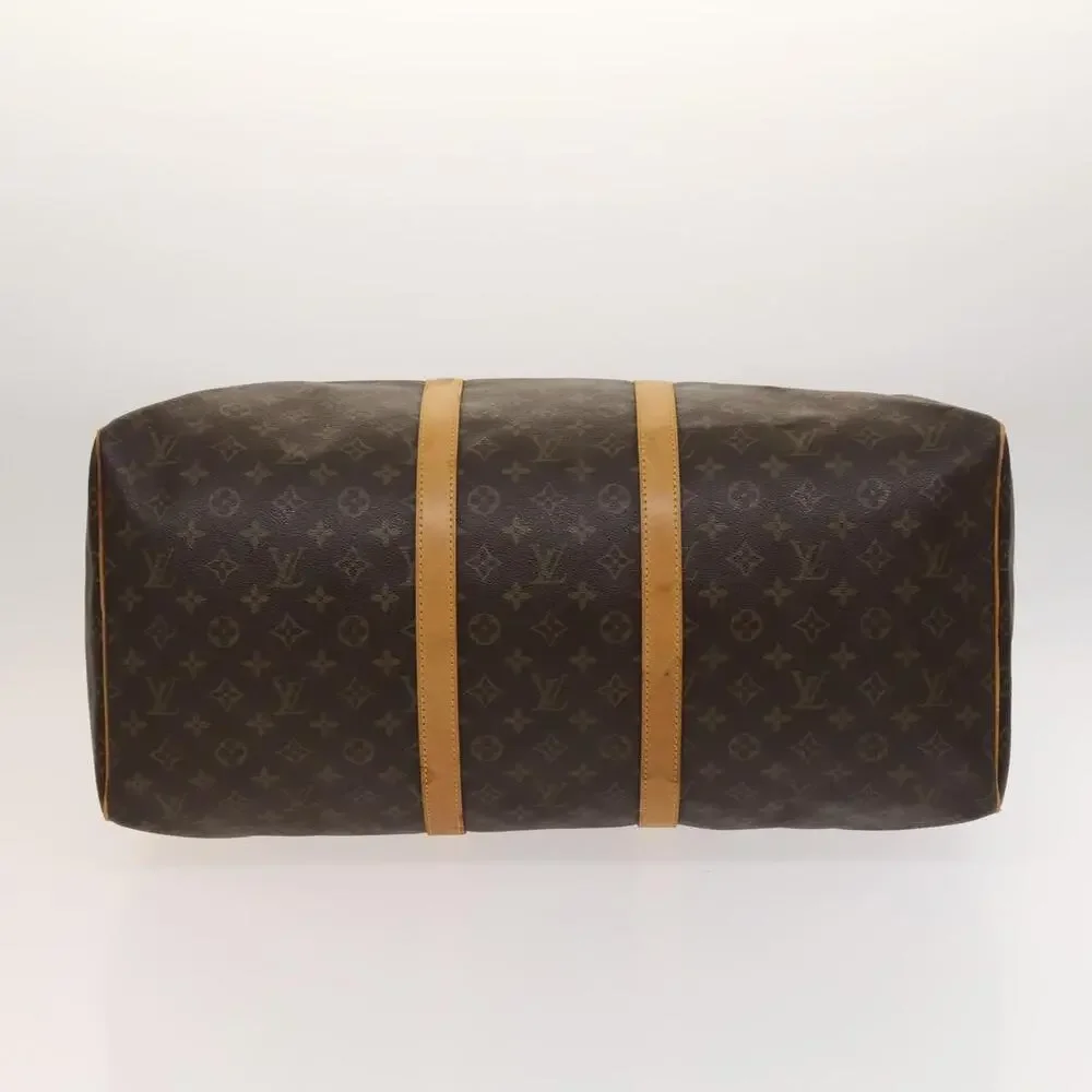 LOUIS VUITTON Monogram Keepall 55 Boston Bag M41424